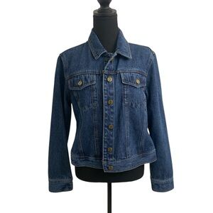 Jones New York Dark Blue Denim Jacket